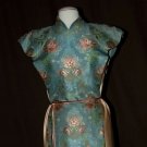 TWO ELIZABETH HAWES SILK GARMENTS, 1940s