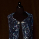 SEQUINED EVENING CAPELET, c. 1932