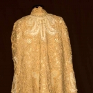 ECRU LACE EVENING CAPE, AMERICA, 1900-1910
