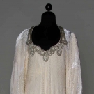 STAVROPOULOS IVORY BALL GOWN, c. 1980