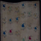 EMBROIDERED SUZANI, CENTRAL ASIA, LATE 19TH C