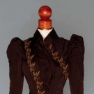 5 BLACK VICTORIAN BODICES