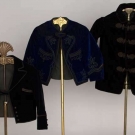 THREE LITTLE BOYS VELVET JACKETS, 1860-1885