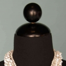 HASKELL WHITE COLLAR NECKLACE, 1950-1960