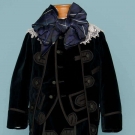 LITTLE BOYS VELVET SUIT &amp; PHOTO, 1898