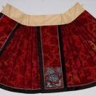 QING DYNASTY VELVET SKIRT, CHINA, 19TH C