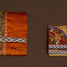 TWO SILK DAILAN, CHINA, 19TH C