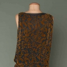 CUT VELVET PARTY DRESS, c. 1923