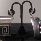 TWO STERLING BRACELETS, MEXICO, 20TH C