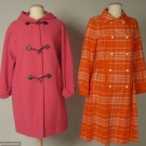 TWO COURREGES COATS, 1960-1970s