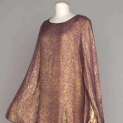 BABANI LAVENDER LAME DRESS, 1928-1930
