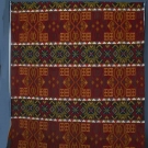 WOVEN &amp; EMBROIDERRED PORTIER, SWEDEN, 1890