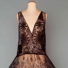 SEQUIN &amp; BEADED FLAPPER DRESS, 1920s