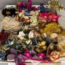 CLOTH FLOWERS, 1ST HALF 20TH C