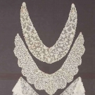 FOUR LACE COLLARS, 19TH C