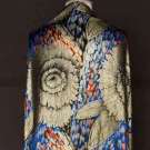 FLORAL LAME SHAWL, 1920s