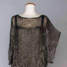 SILVER BEADED DRESS, 1920s