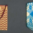 TWO BEADED BAGS, MEXICO, LATE 19TH C