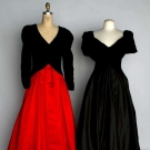 TWO SCAASI BALLGOWNS, 1980s