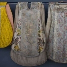 THREE BROCADE CHASUBLES, 1690-1900