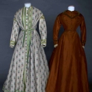 TWO LADIES' GARMENTS, c. 1860