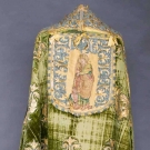 GREEN VELVET COPE, ITALY, c. 1680