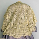 BEADED LACE CAPELET, 1860-1880