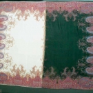 SILK &amp; WOOL PAISLEY SHAWL, 1870-1890