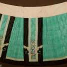 EMBROIDERED WEDDING SKIRT, CHINA, c. 1900