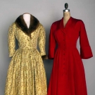 TWO HOSTESS ROBES, 1950s