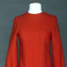PIERRE CARDIN WOOL DAY DRESS, 1970s