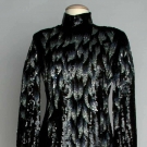 HALSTON SEQUIN EVENING DRESS, 1970s