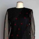 HANAE MORI EVENING DRESS, 1980s