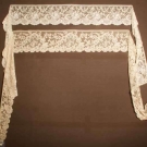 TWO BRUSSELS MIXED LACE FLOUNCES, 19TH C