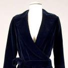 THEA PORTER COUTURE VELVET PANT SUIT, 1960s