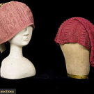TWO SILK KNIT SILK WORKMAN'S CAPS, ITALY, 17TH C