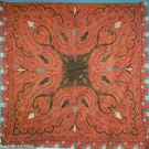 HANDWOVEN WOOL PAISLEY SHAWL, KASHMIR, MID 19TH C