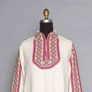 EMBROIDERED FOLK DRESS, RUSSIA, 1920s