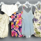 SIX LADIES' BATHING SUITS, 1950-1970