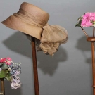THREE LADIES' DESIGNER HATS, 20TH C