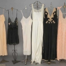 SIX PIECES SILK LINGERIE, 1920-1940