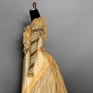 SILK TEA GOWN, PARIS, 1900