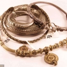 FIVE PIECES TRIBAL JEWELRY, EARLY 20TH C