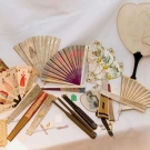 NINETEEN HAND FANS, 19TH &amp; 20TH