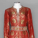 ADELE SIMPSON JEWELED EVENING JUMPSUIT, 1970s