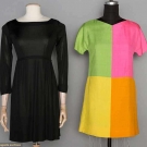 TWO DESIGNER MINI DRESSES, LATE 1960s