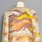 PUCCI PRINTED SILK GOWN, 1970s