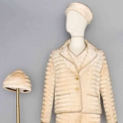 CHANEL COUTURE CHENILLE ENSEMBLE, 1950s