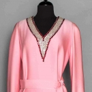 NORMAN NORELL JEWELED DRESS, 1960s