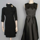 TWO BALENCIAGA DRESSES, 1950-1960